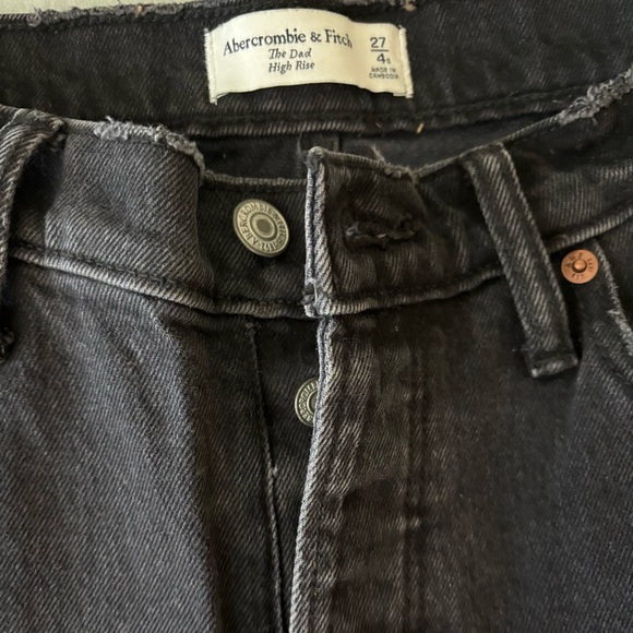 A&F The Dad High Rise 27/4s - Picture 3 of 7